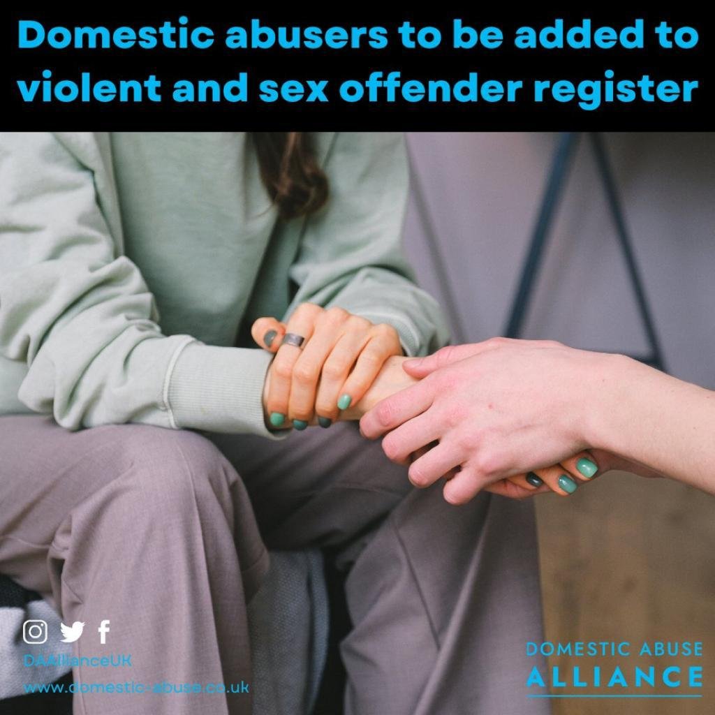 Domestic abusers put on register