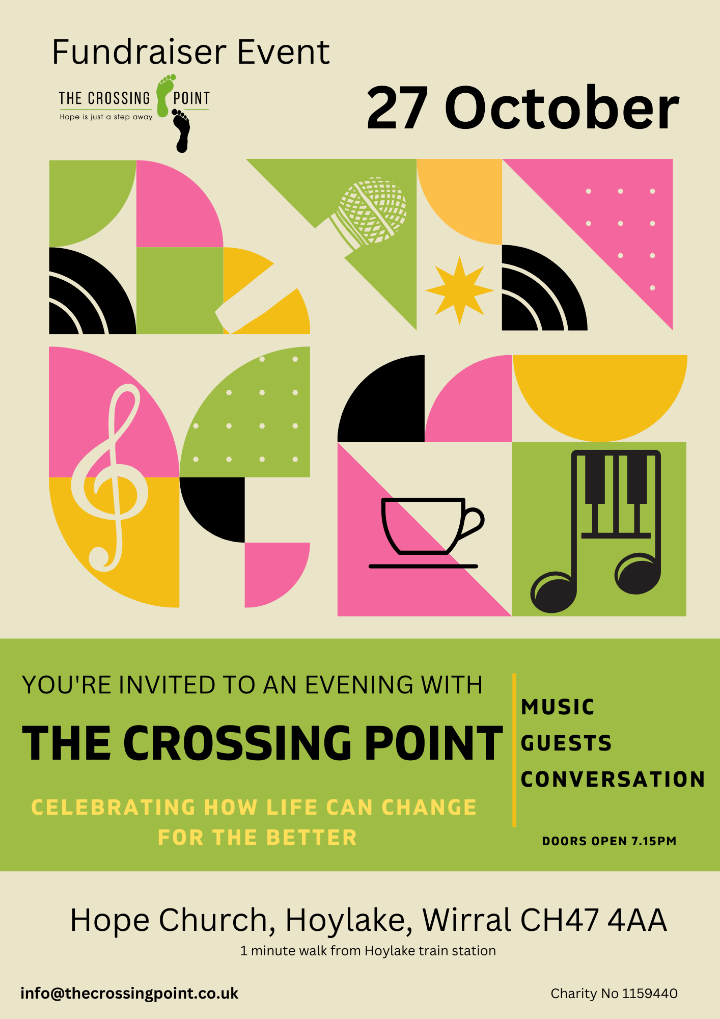 AN EVENING WITH THE CROSSING POINT